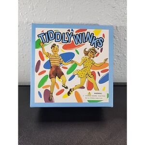TIDDLY WINKS Game Plastic Disc Retro vtg (1950's Style)